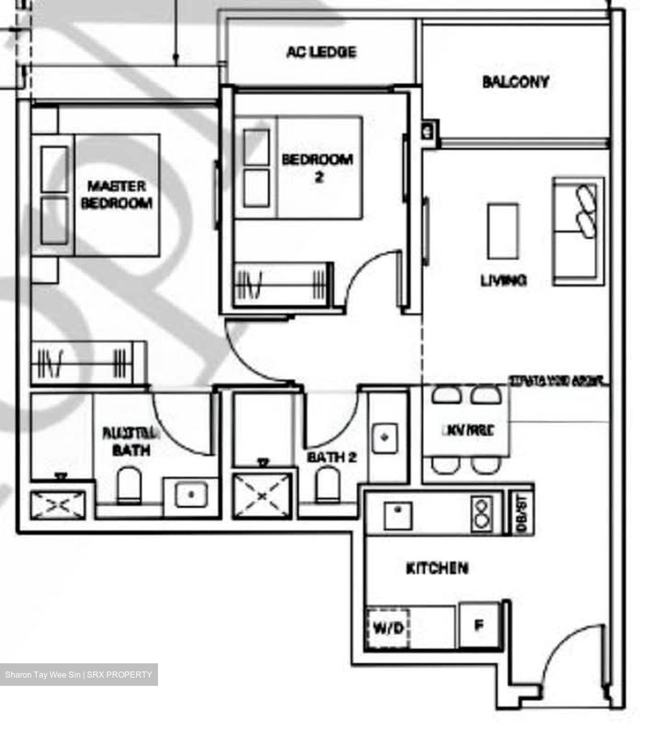 The Watergardens At Canberra (D27), Apartment #593540081